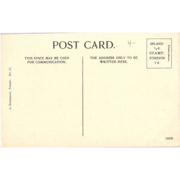 Gibraltar the Governor's Palace Postcard - Picture 2 of 2